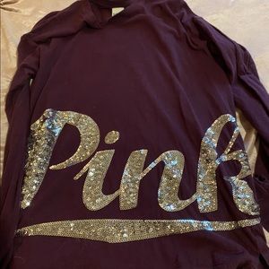 Super cute burgundy long sleeve from pink